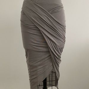 Helmut Lang asymmetrical skirt